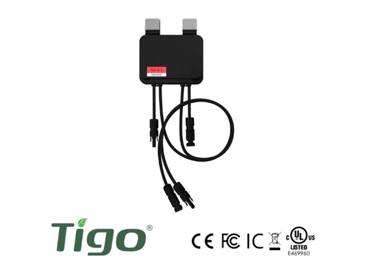 Tigo TS4-A-S Fire Safety Rapid Shutdown Solution (PV Module Advanced Add-on/Retrofit)