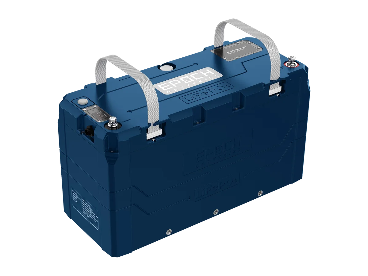 Epoch Battery 12V 460Ah 5.89kWh V2-T Elite Series, Heated and Bluetooth with Victron Comms, Mobile and Outdoor LiFePO4 Battery