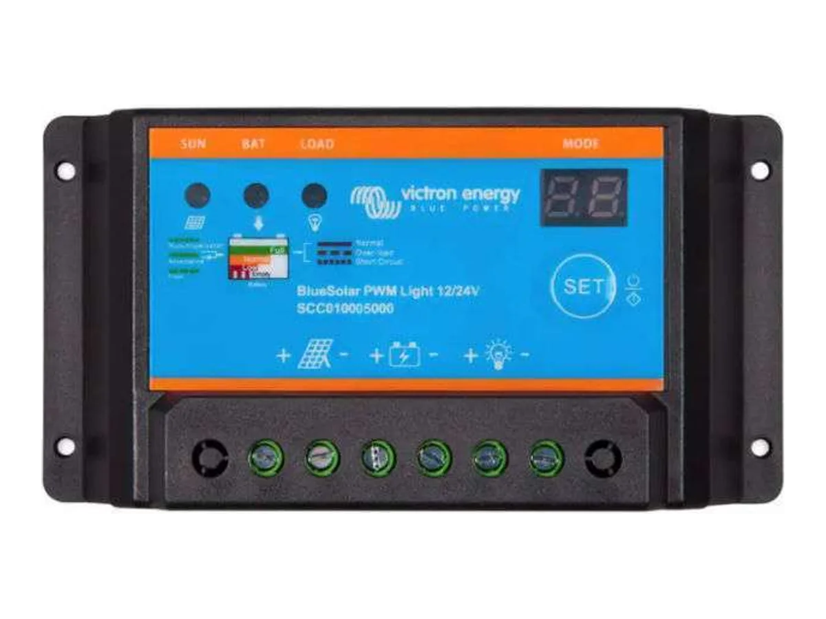 Open Box Victron BlueSolar PWM-Light Charge Controller 12/24V-30A