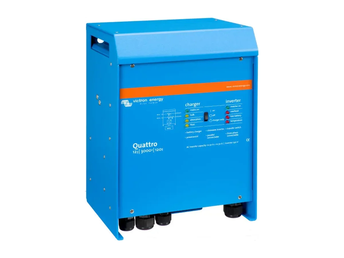 Open Box Victron Quattro 48/3000/35-50/50 120V VE.Bus