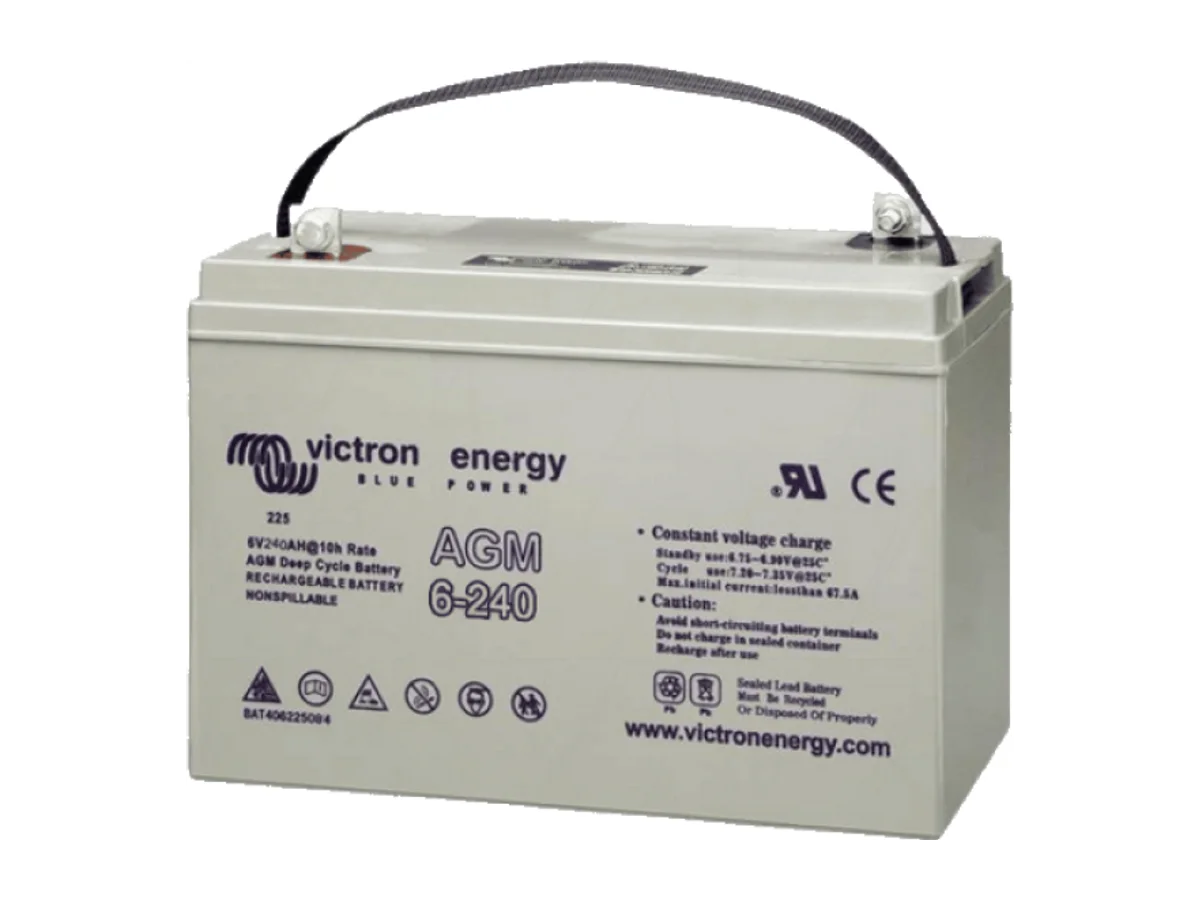 Victron Energy 6V/240Ah AGM Deep Cycle Battery