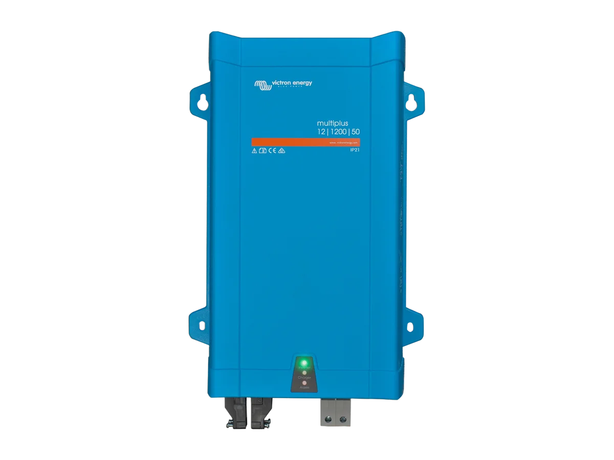 Victron 12V MultiPlus 1200VA 120V Inverter 50A Charger, Small Inverter for Mobile Energy Systems, Pure Sine Wave Inverter