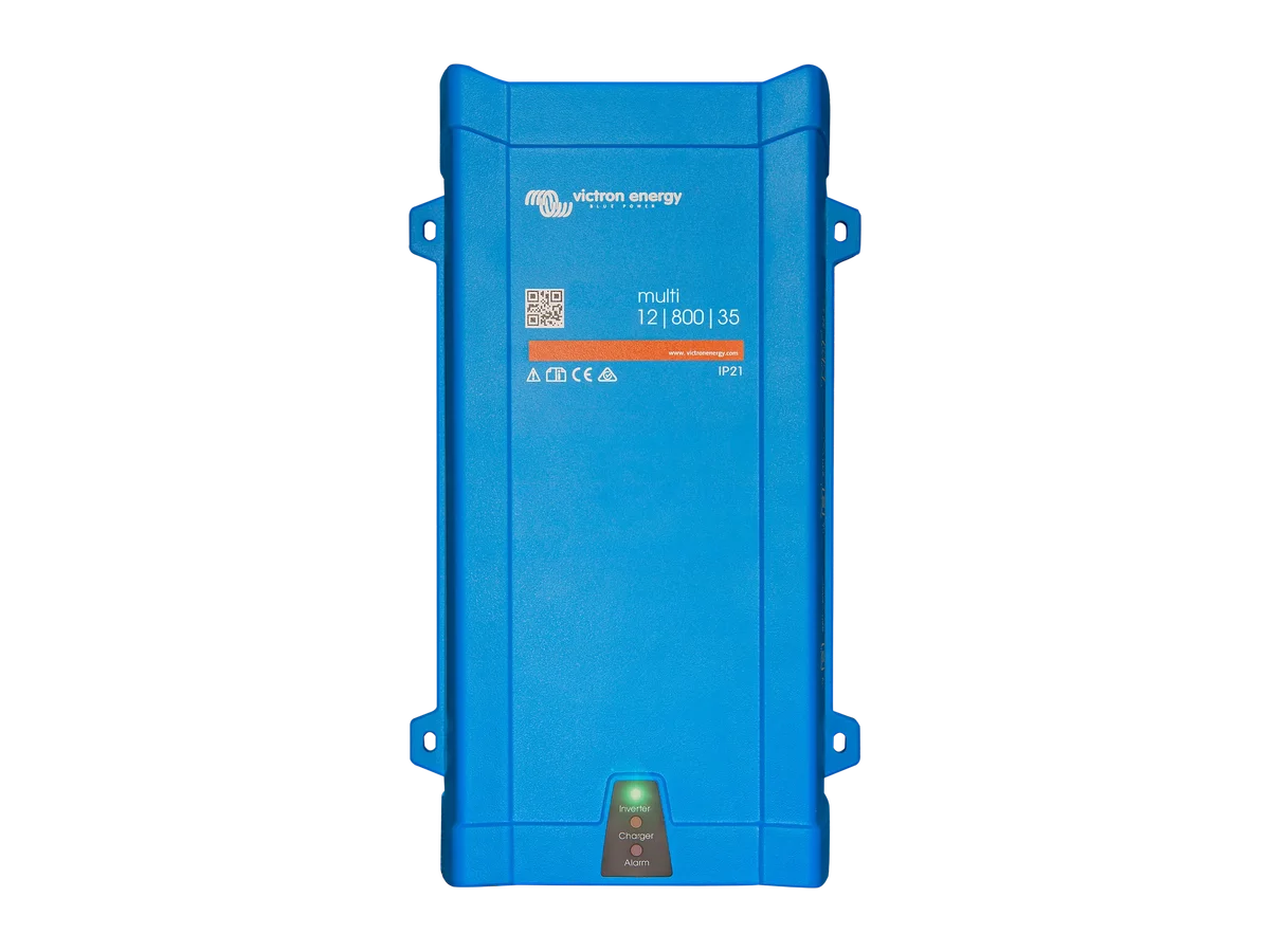 Victron 12V MultiPlus 800VA 120V Inverter 35A Charger, Pure Sine Wave Inverter for Mobile Power Systems, MultiPlus 12/800/35-16 120V VE.Bus