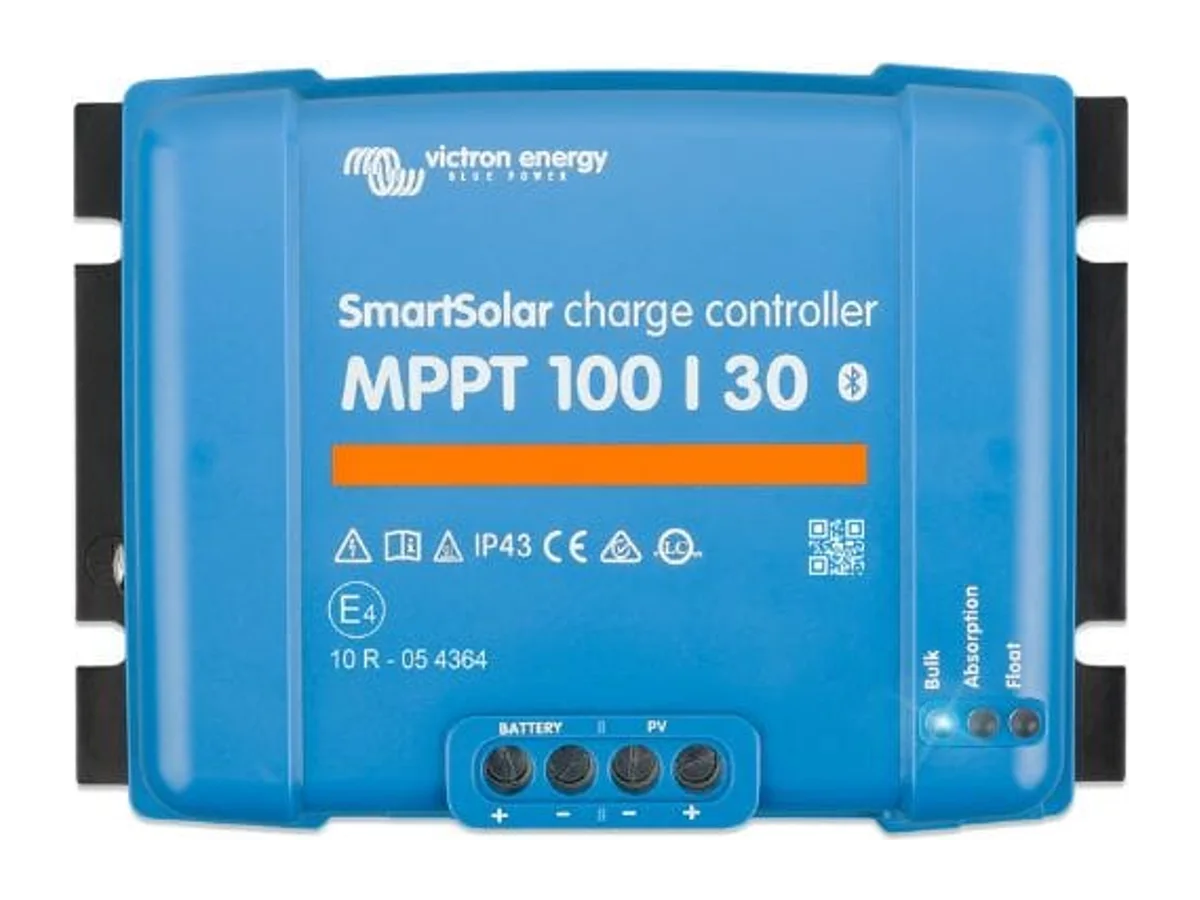 Victron Energy SmartSolar MPPT 100V 30 Amp 12/24-Volt Solar Charge Controller (Bluetooth)