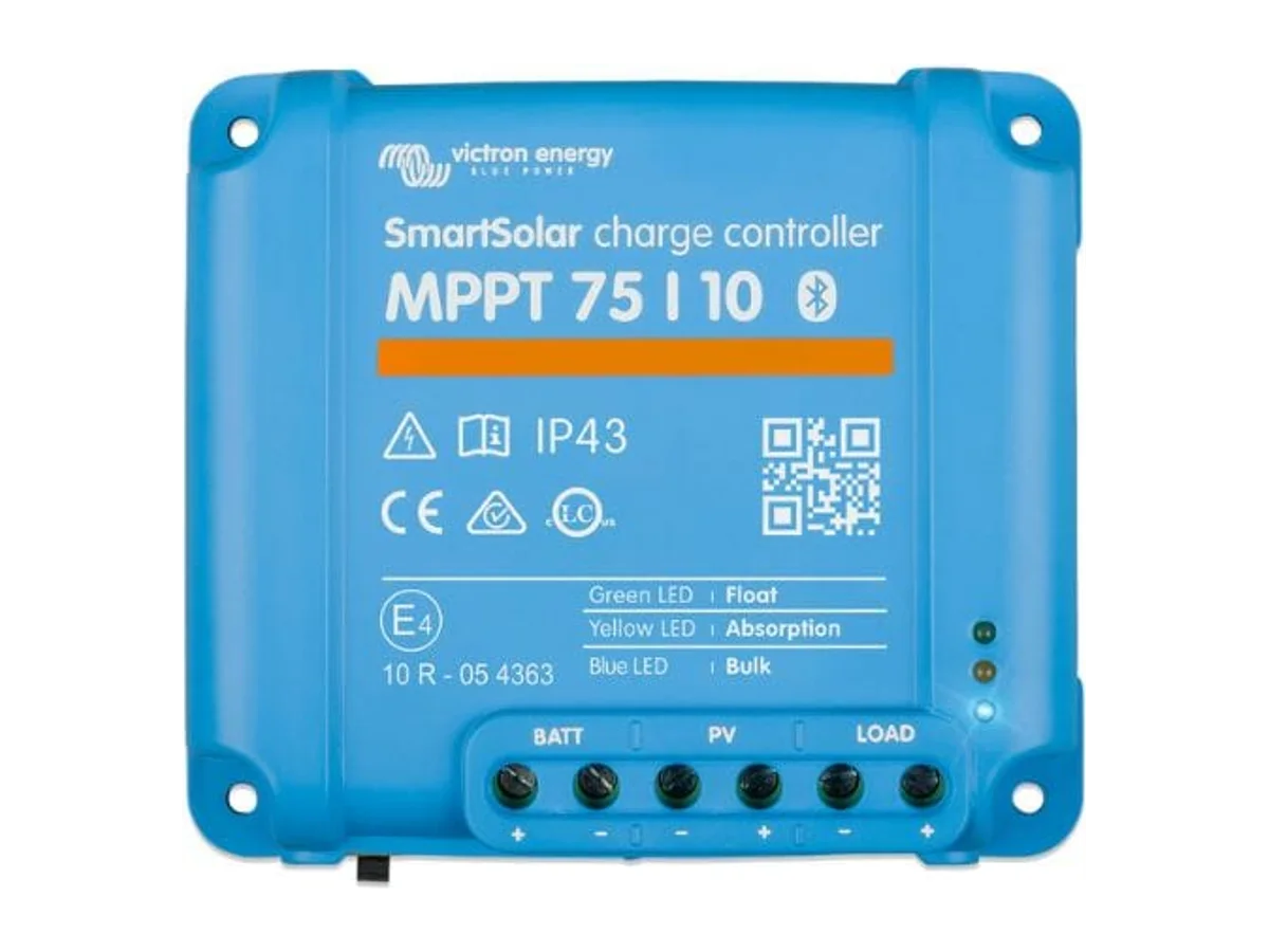Victron Energy SmartSolar MPPT 75V 10 amp 12/24-Volt Solar Charge Controller (Bluetooth)